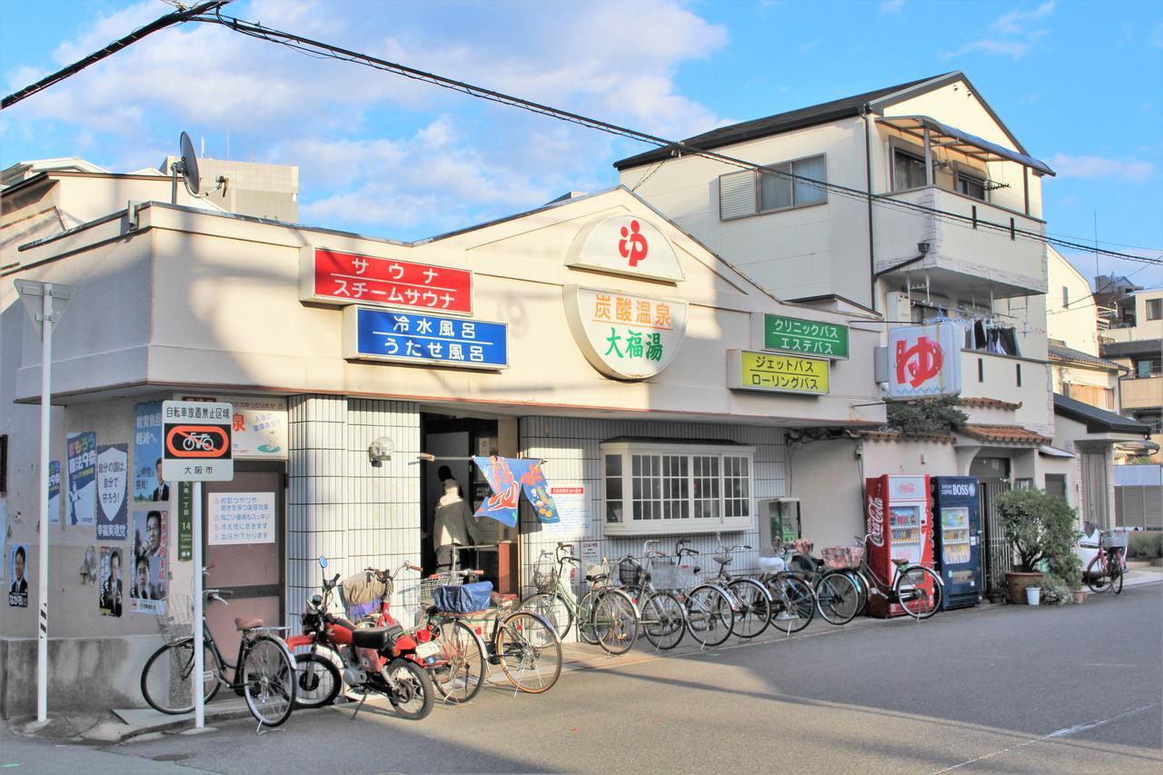 Sekai Hotel Tsuki Osaka Dış mekan fotoğraf