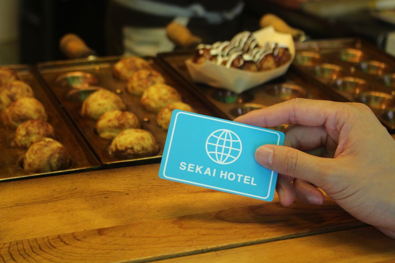 Sekai Hotel Tsuki Osaka Dış mekan fotoğraf